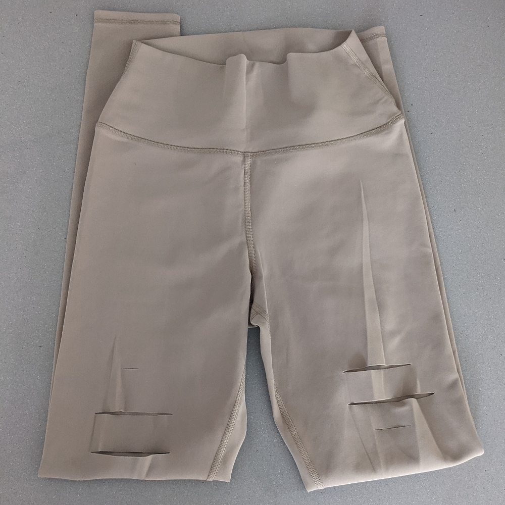 High Waist Ripped Warrior Leggings